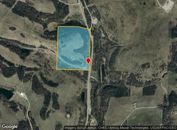 Walker Rd, Barnesville, OH Parcel Map