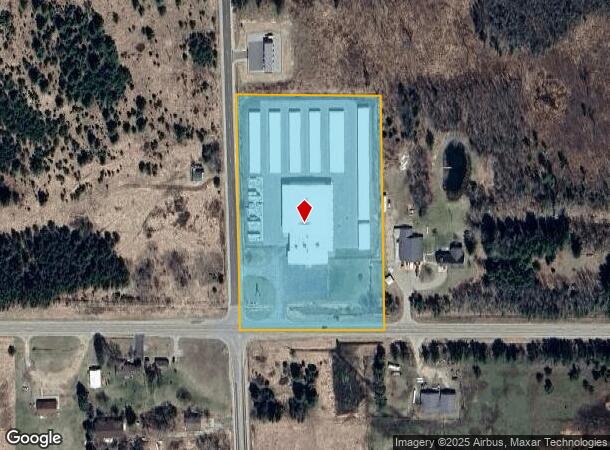 6045 E West Branch Rd, Saint Helen, MI Parcel Map