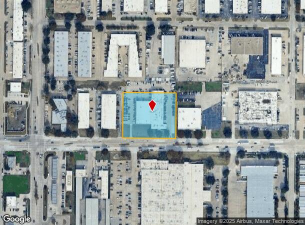  1201 E Plano Pkwy, Plano, TX Parcel Map