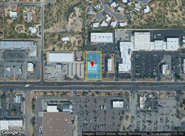 3996 W Ina Rd, Tucson, AZ Parcel Map