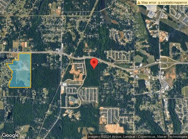  100 Victory Way, Bonaire, GA Parcel Map