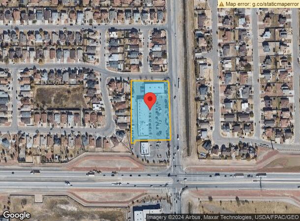  6215 Upper Valley Rd, El Paso, TX Parcel Map