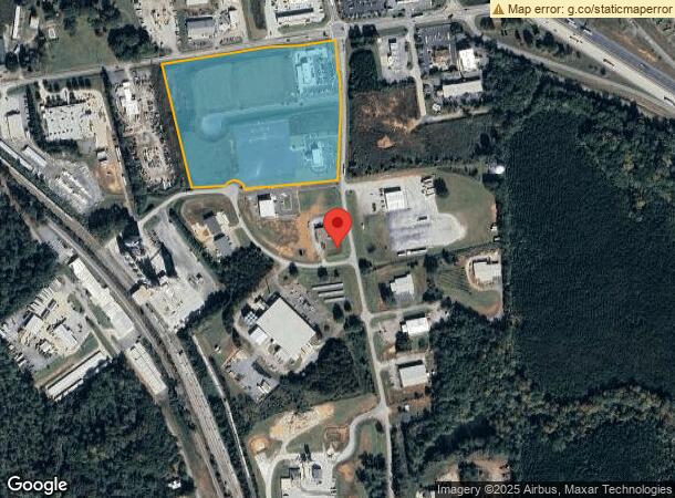  101 Industrial Park Dr, Forsyth, GA Parcel Map