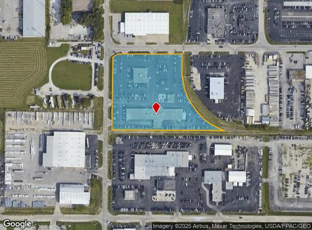 1029 32Nd Ave, Council Bluffs, IA Parcel Map