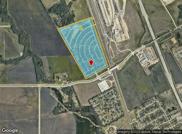 101 W Pleasant Run Rd, Wilmer, TX Parcel Map