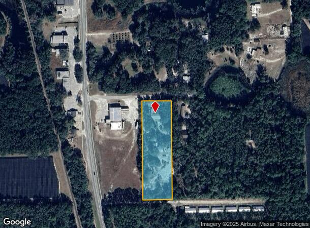  133 E 4Th Ave, Pierson, FL Parcel Map