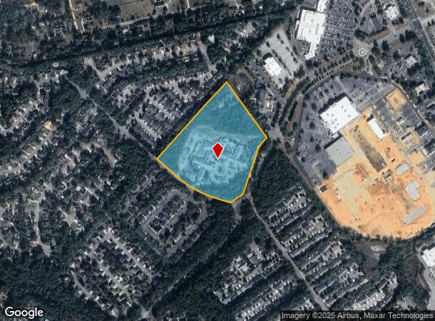  550 Eastgate Dr, Aiken, SC Parcel Map