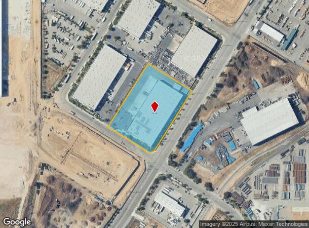  1410 Brown Ave, Jurupa Valley, CA Parcel Map