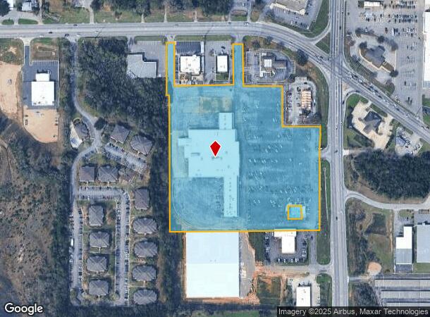  2502 Schillinger Rd S, Mobile, AL Parcel Map