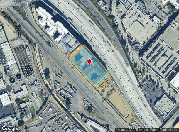  636 N Front St, Burbank, CA Parcel Map