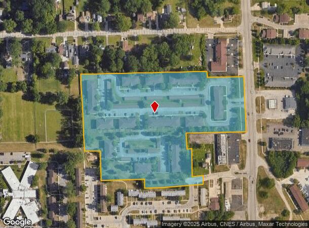  23700 Saravilla Dr, Clinton Township, MI Parcel Map