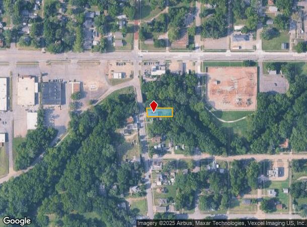  2126 Sw Buchanan St, Topeka, KS Parcel Map