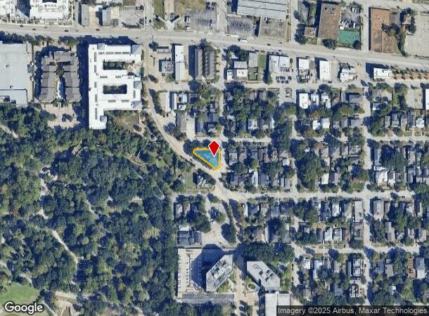 800 Sawyer St, Houston, TX Parcel Map