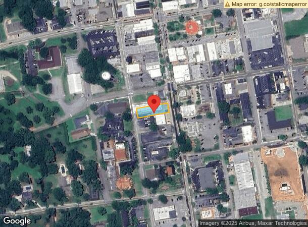  208 S Broad St, Monroe, GA Parcel Map