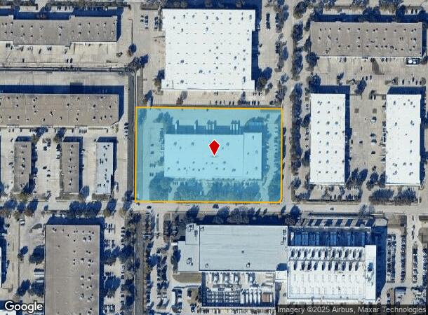  2801 Summit Ave, Plano, TX Parcel Map