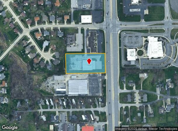 8107 Lima Rd, Fort Wayne, IN Parcel Map