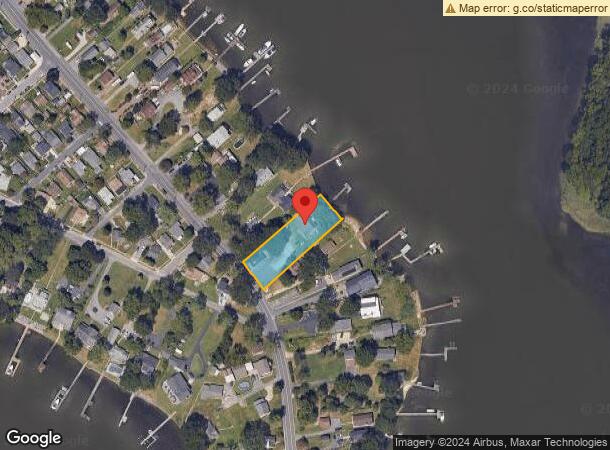  1605 Wilson Point Rd, Middle River, MD Parcel Map