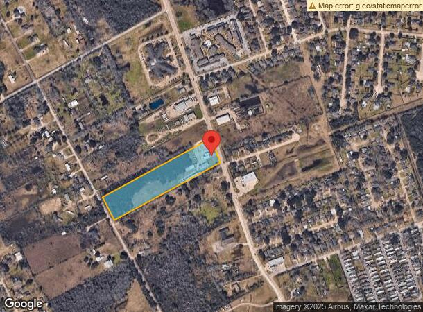 3702 Mustang Rd, Alvin, TX Parcel Map