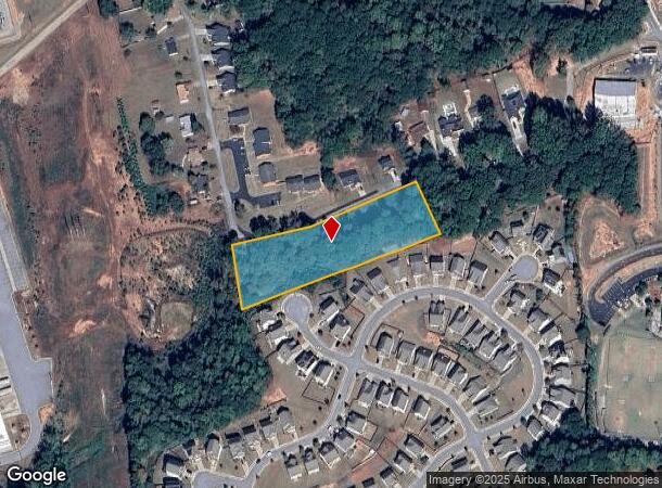 Henry St, Braselton, GA Parcel Map