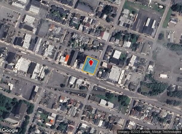 E Broad St, Hazleton, PA Parcel Map