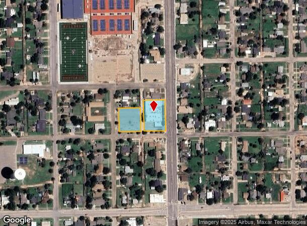 1203 Quincy St, Plainview, TX Parcel Map