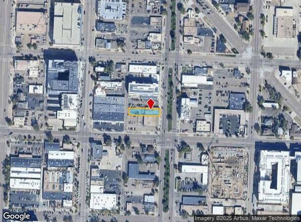 424 S Nevada Ave, Colorado Springs, CO Parcel Map