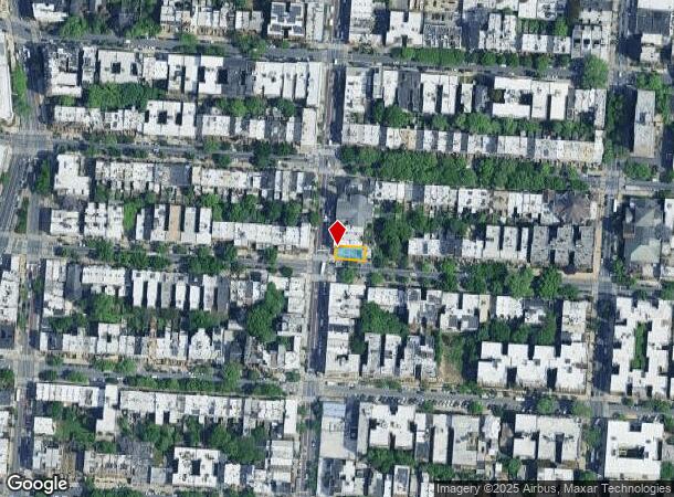  613 Nostrand Ave, Brooklyn, NY Parcel Map