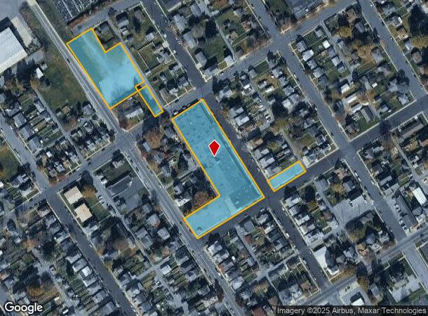  101 N Harrison St, Palmyra, PA Parcel Map