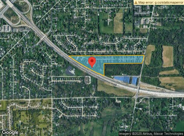  4750 Mann Rd, Indianapolis, IN Parcel Map