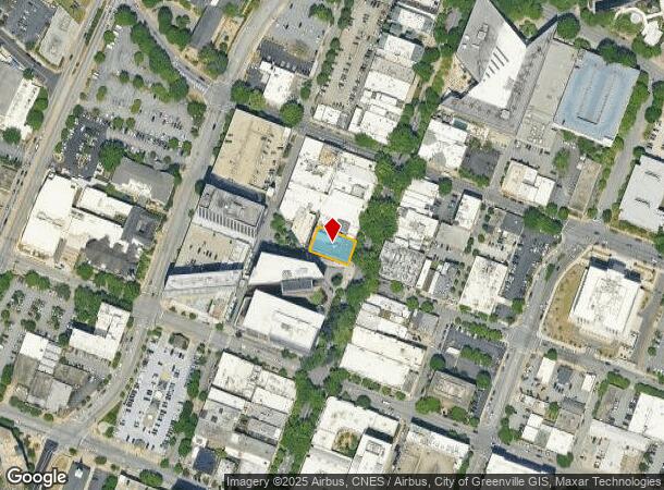 103 N Main St, Greenville, SC Parcel Map