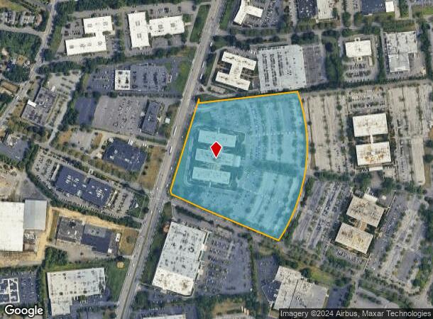  100 Baylis Rd, Melville, NY Parcel Map