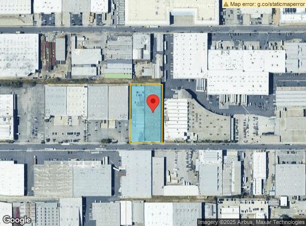  2145 E 49Th St, Vernon, CA Parcel Map