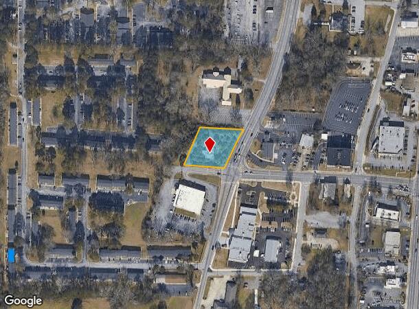  6653 Church St, Riverdale, GA Parcel Map