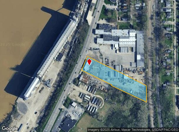 1379 Miami St, Toledo, OH Parcel Map