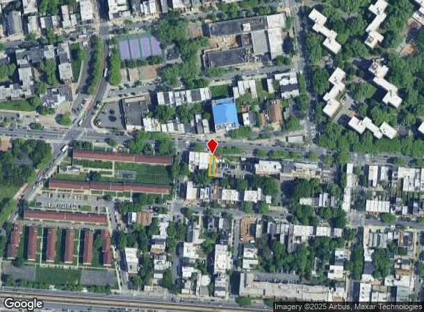  1822 Fulton St, Brooklyn, NY Parcel Map