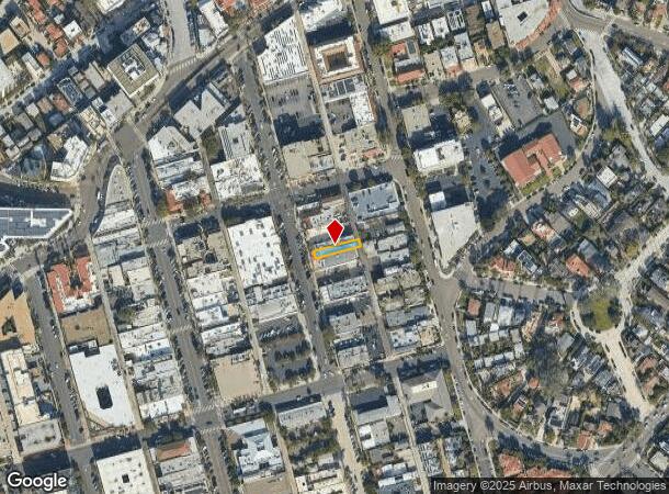  7855 Herschel Ave, La Jolla, CA Parcel Map