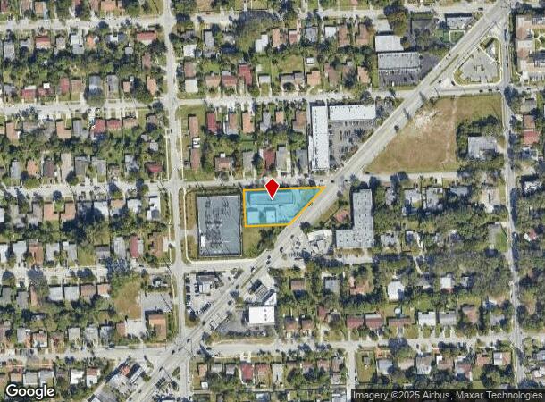  14444 W Dixie Hwy, Miami, FL Parcel Map