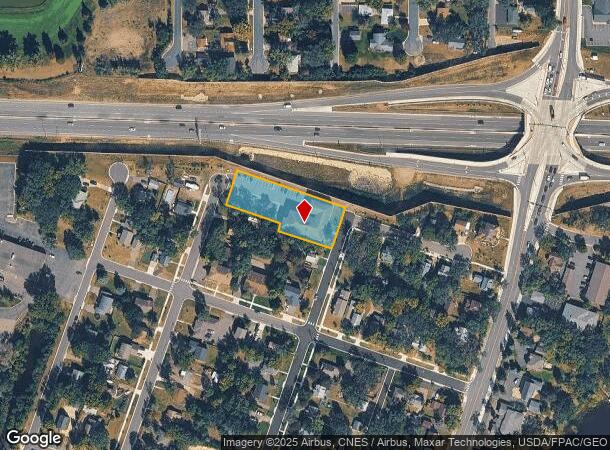  2321 Branch Ave, Anoka, MN Parcel Map