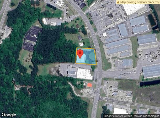  722 Bell Fork Rd, Jacksonville, NC Parcel Map