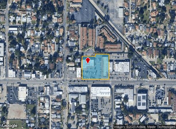  8325 Foothill Blvd, Sunland, CA Parcel Map