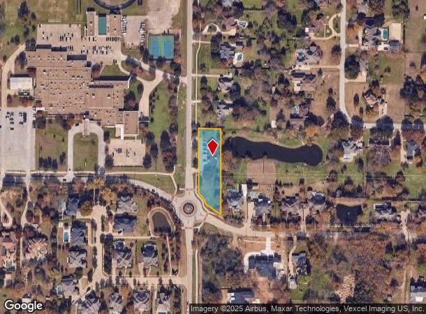 2379 N Carroll Ave, Southlake, TX Parcel Map