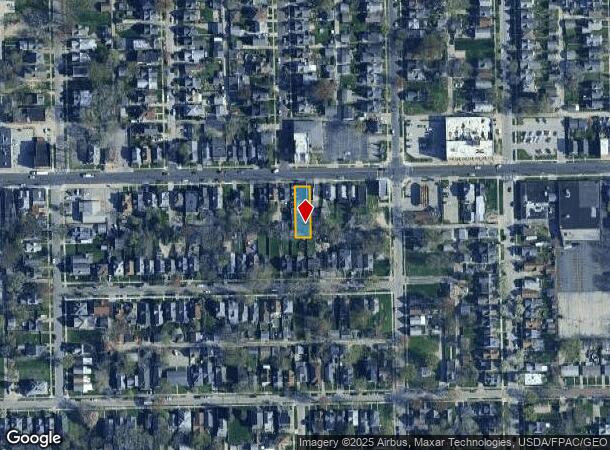 1232 Starr Ave, Toledo, OH Parcel Map