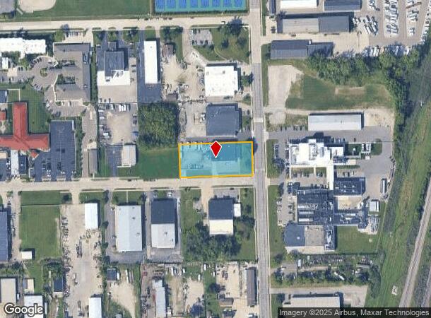 18600 Krause St, Riverview, MI Parcel Map