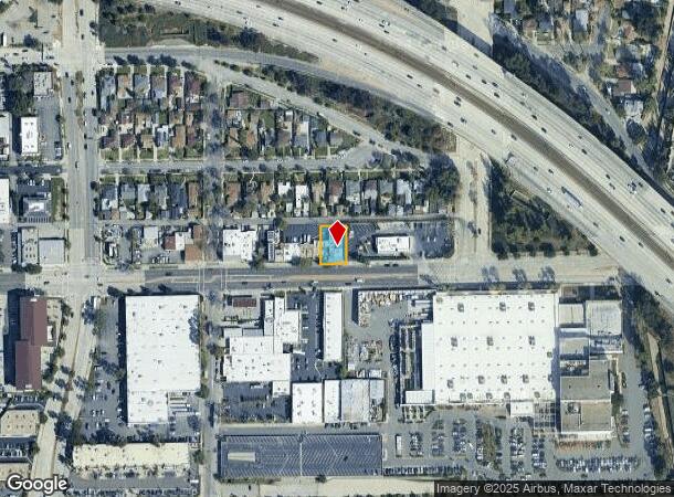  2835 E Foothill Blvd, Pasadena, CA Parcel Map