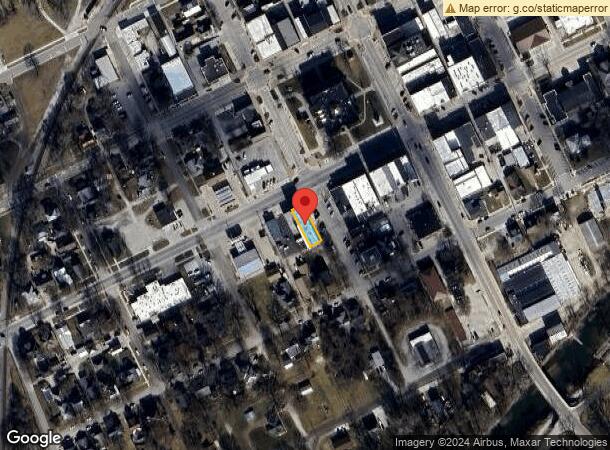  208 S Market St, Delphi, IN Parcel Map