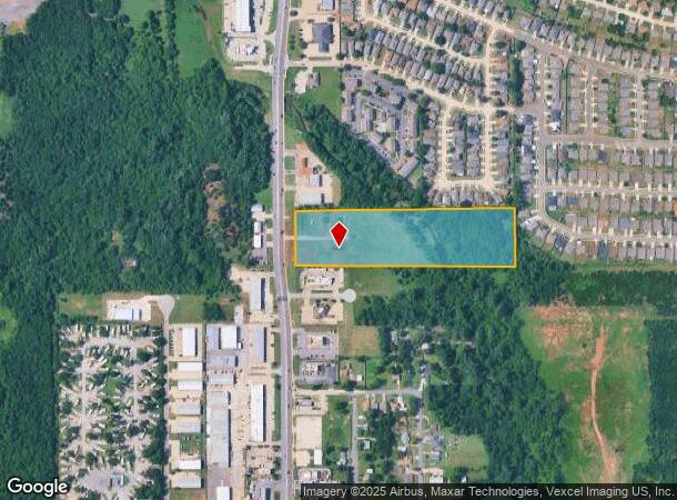 2500 S Douglas Blvd, Oklahoma City, OK Parcel Map