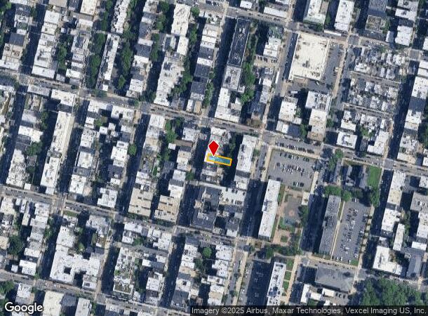  525 Adams St, Hoboken, NJ Parcel Map