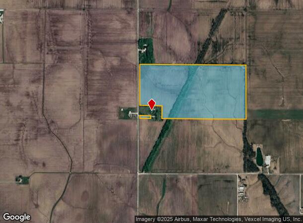 5204 Conn Rd, Alhambra, IL Parcel Map