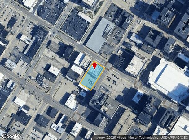  701 Jefferson Ave, Toledo, OH Parcel Map