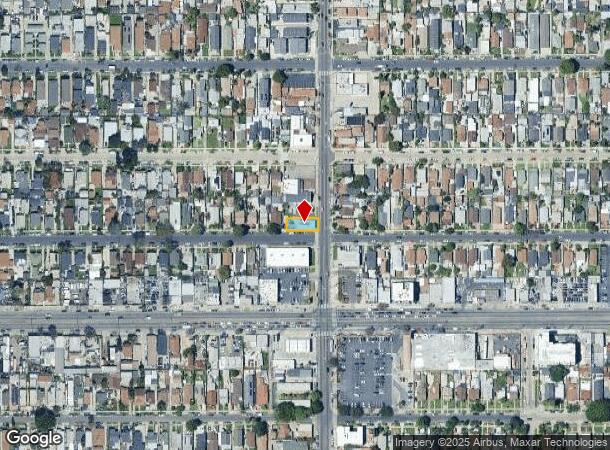  7021 S San Pedro St, Los Angeles, CA Parcel Map